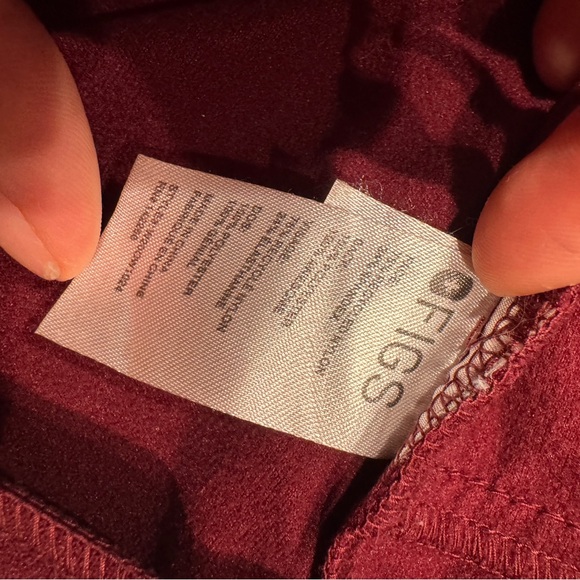 Figs x Disney Deep Red Lightweight Jacket - Picture 12 of 13